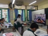 MỘT SỐ HÌNH ẢNH TRONG TIẾT HỌC KẾT NỐI VỚI TRƯỜNG THCS KHÁNH YÊN VĂN BÀN
